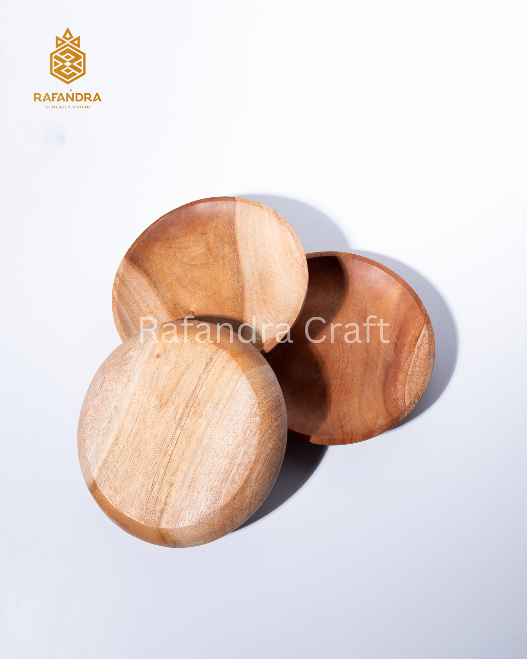 Mahogany Flat Plate 20 cm (MK-PR1)